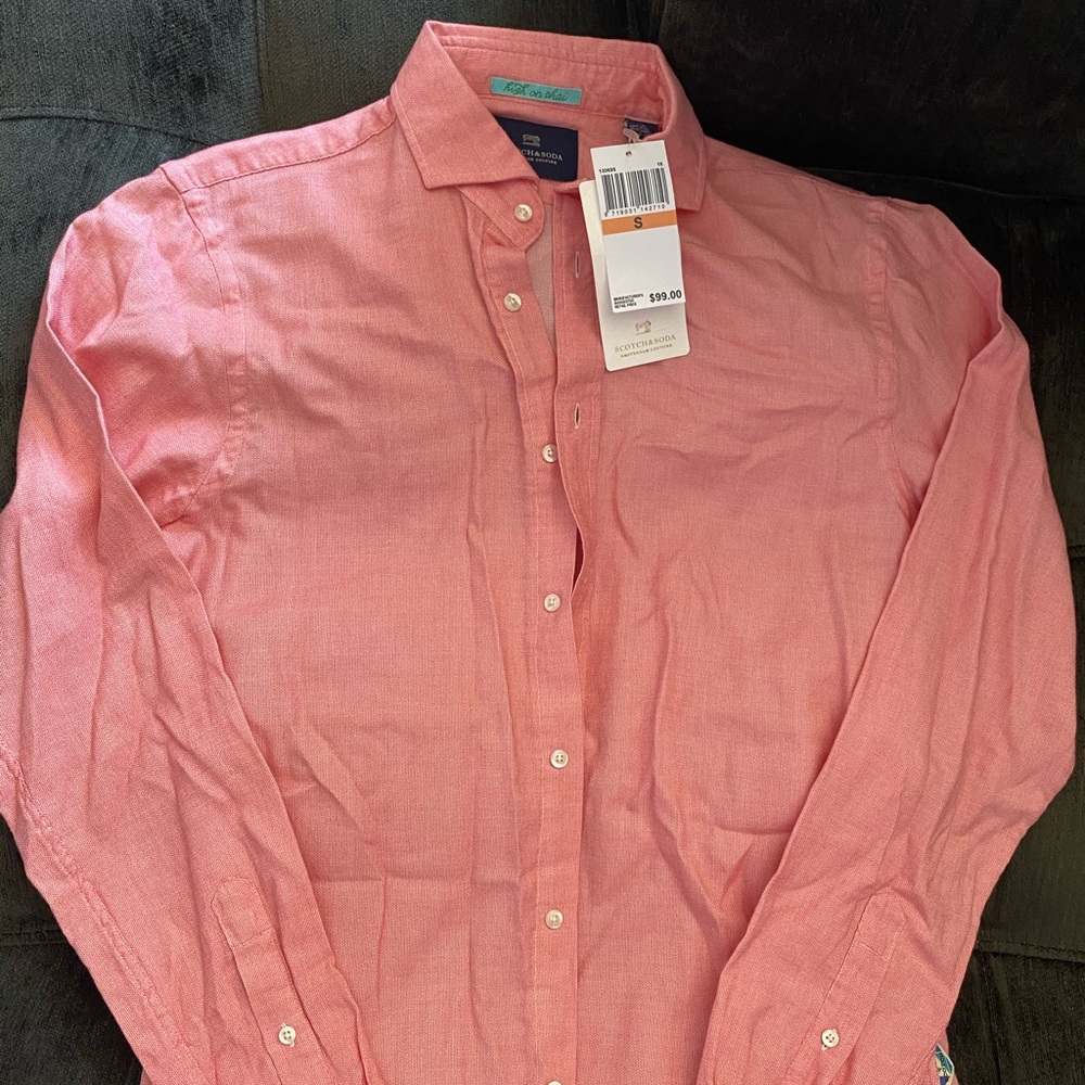 RICKY GARCIA Sotch & Soda button up